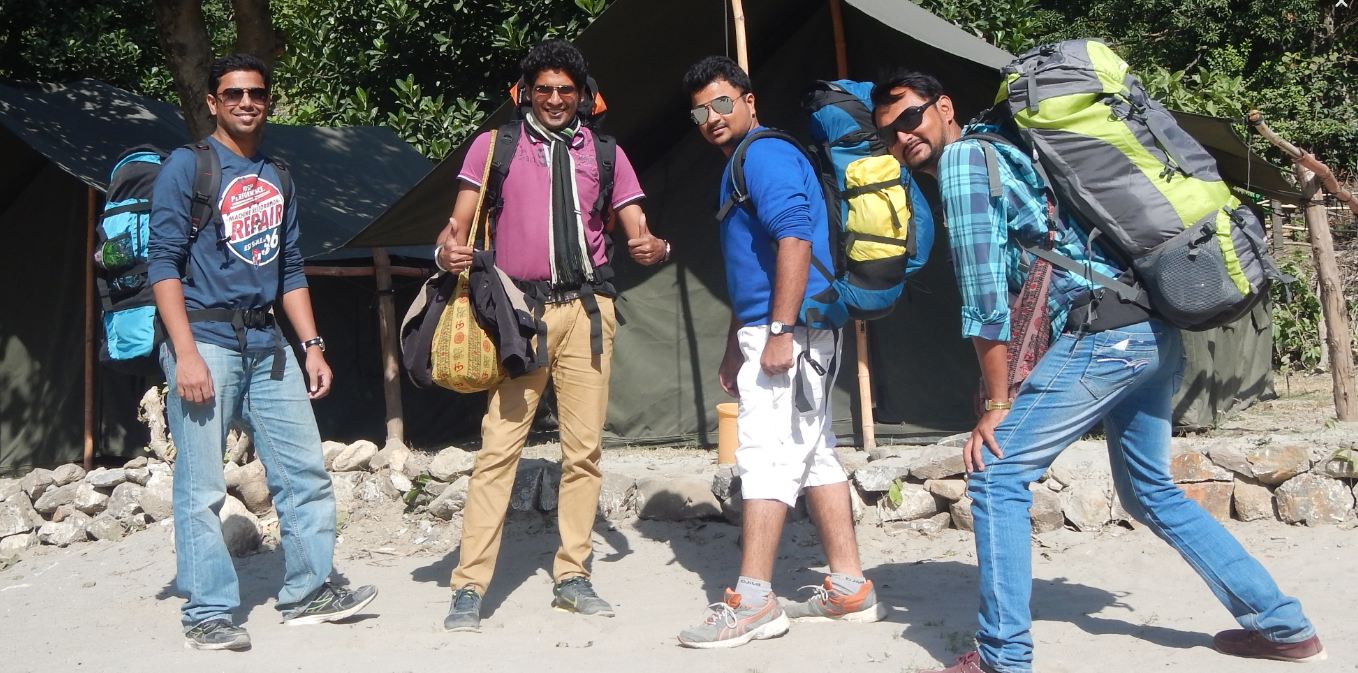 Camping and Rafting in Rishikesh Uttarakhand